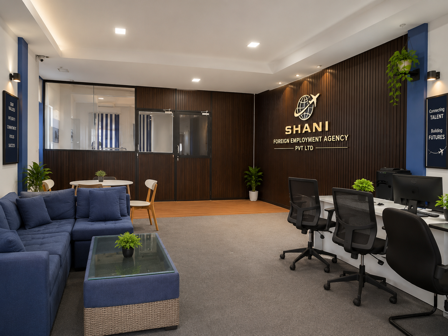 SHANI reception office